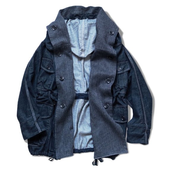 Kapital 10oz Denim Ring Coat - Picture 3 of 16